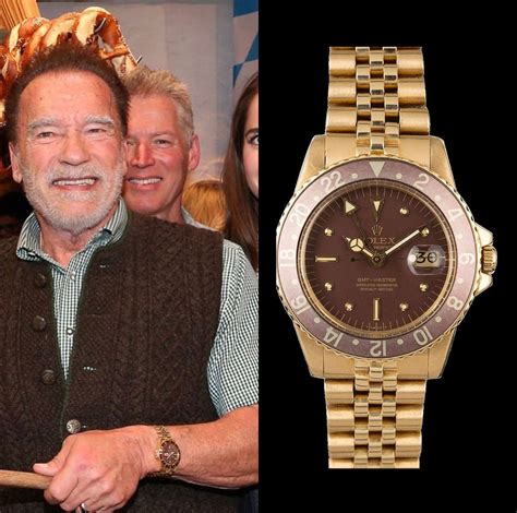 arnold schwarzenegger rolex|arnold schwarzenegger action watches.